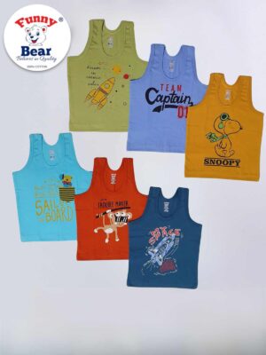 cotton kids vest