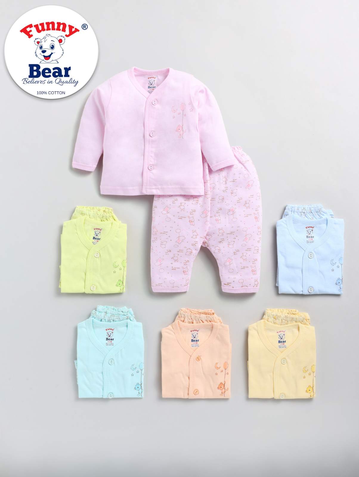 New Born Baby Clothes Set Wholesale Manufacturer in kolkata