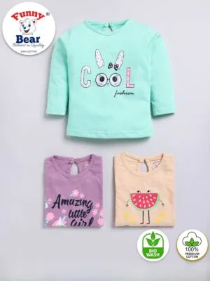 full sleeve t shirts for baby girl​