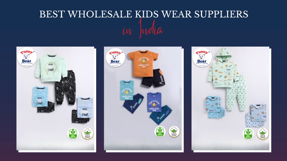 Wholesale Kids Wear Suppliers in India